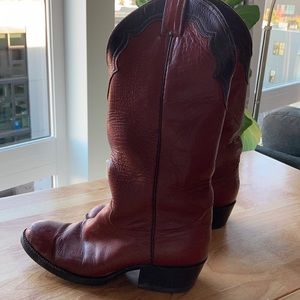Women’s Leather Cowboy boots 7B